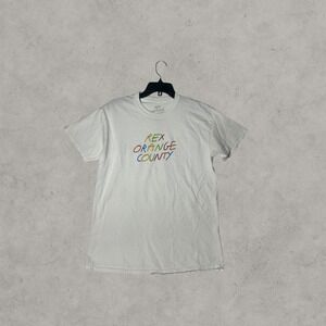 Rex Orange County The Pony Tour 2020 Graphic T-Shirt White Medium Concert Merch